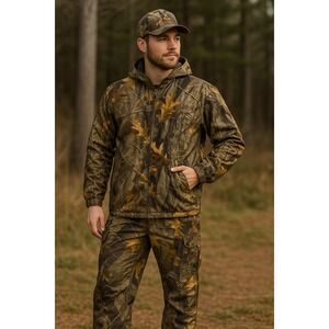 Northeast Outfitters Hunting Pants Men's L Camo Cargo Realtree Hardwoods Outdoor